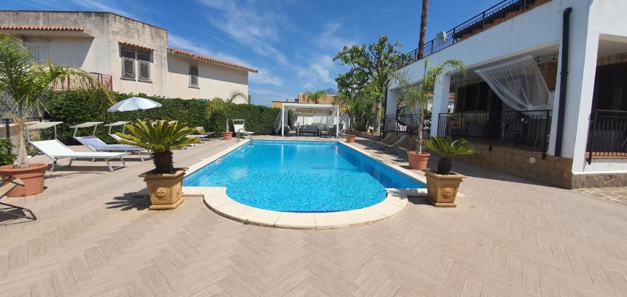 Villa Marianna Con Piscina Privata Ampi Spazi Esterni E Wifi Free Trabia Εξωτερικό φωτογραφία